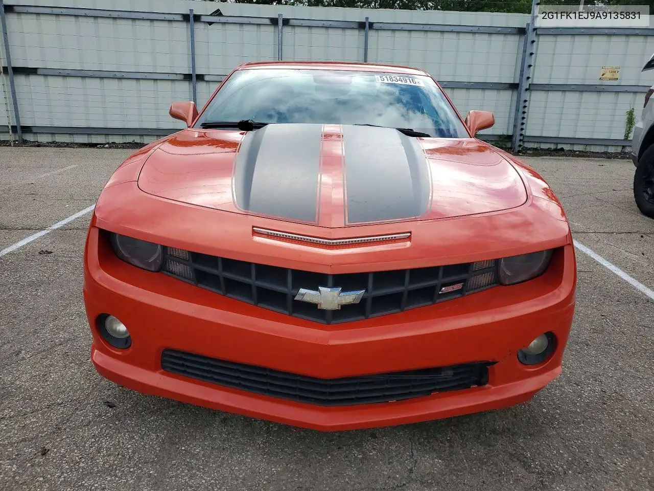 2G1FK1EJ9A9135831 2010 Chevrolet Camaro Ss
