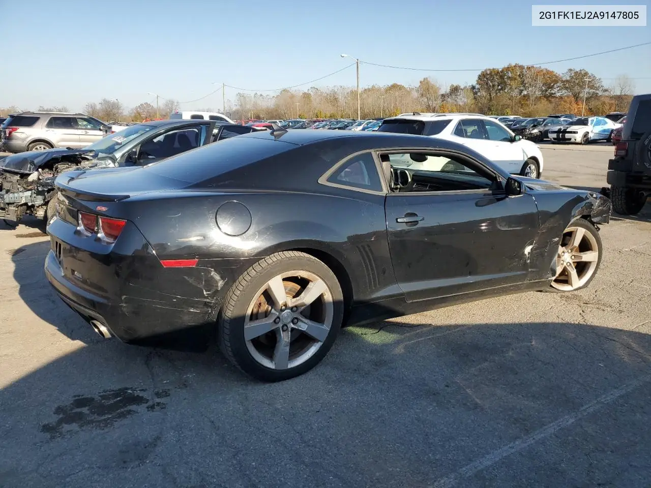2G1FK1EJ2A9147805 2010 Chevrolet Camaro Ss