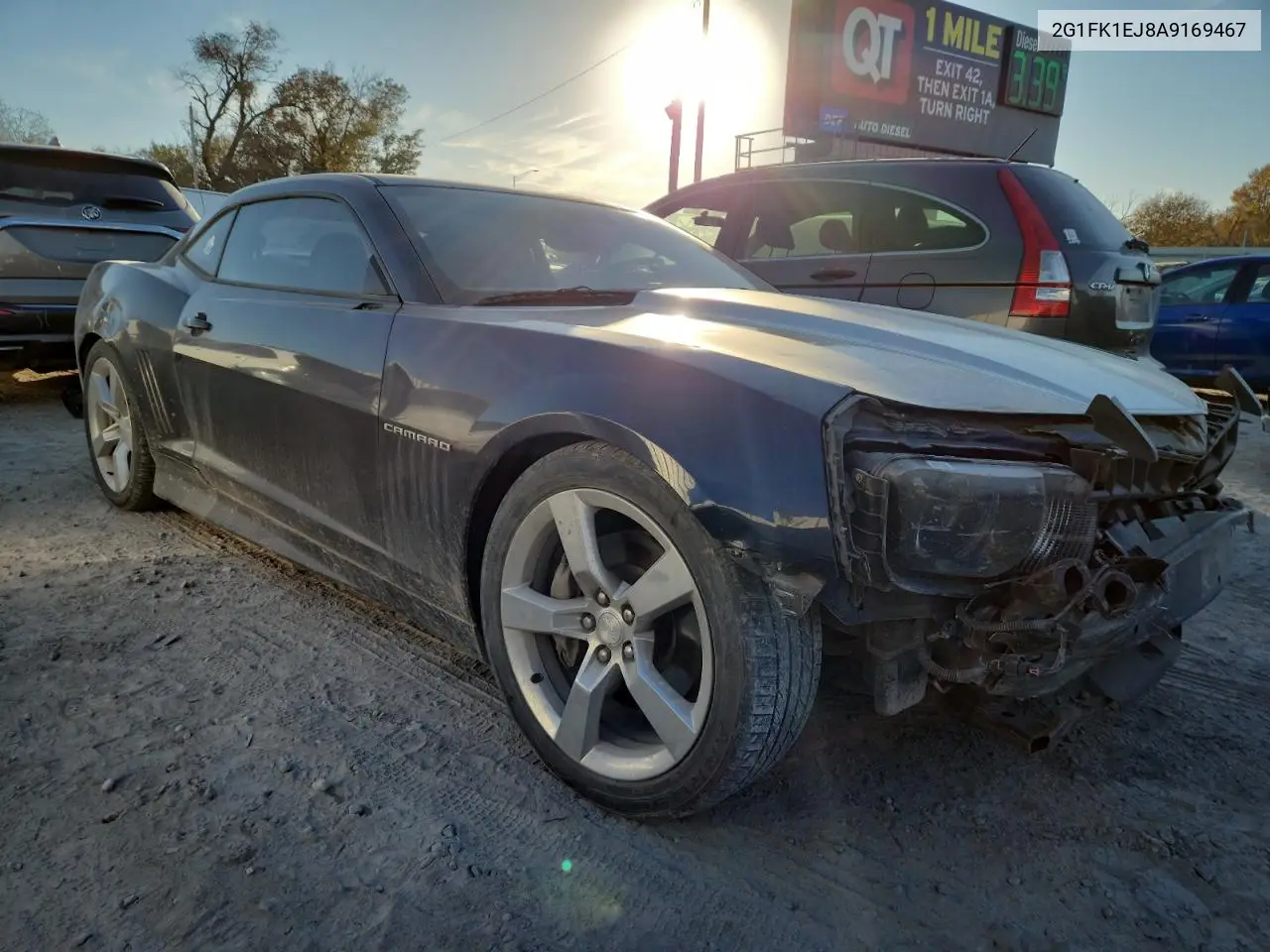 2G1FK1EJ8A9169467 2010 Chevrolet Camaro Ss
