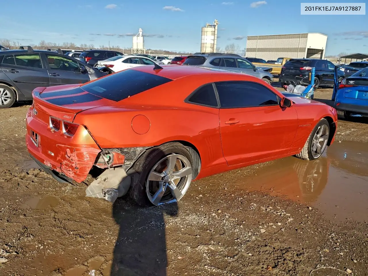 2G1FK1EJ7A9127887 2010 Chevrolet Camaro Ss
