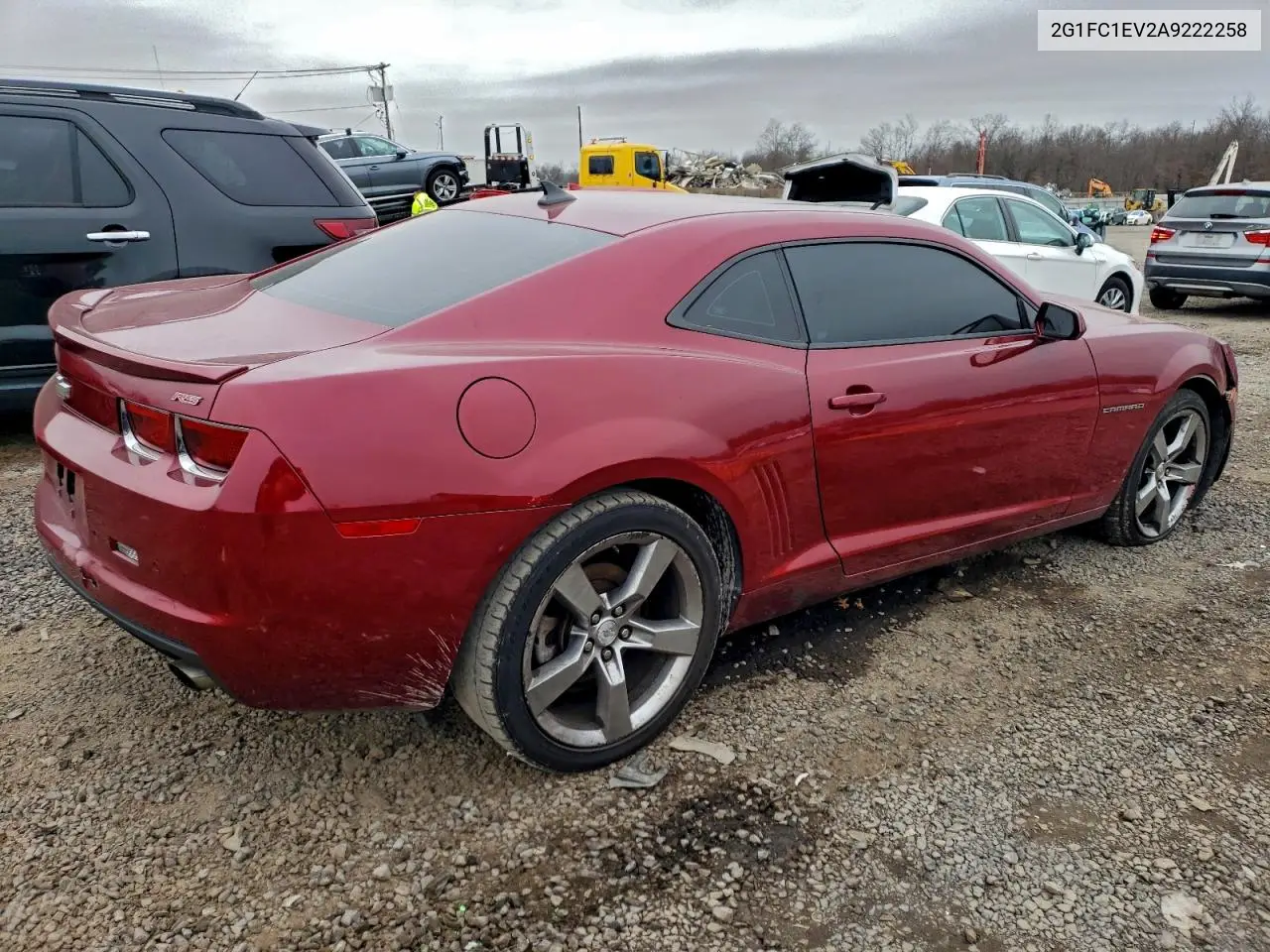 2G1FC1EV2A9222258 2010 Chevrolet Camaro Lt
