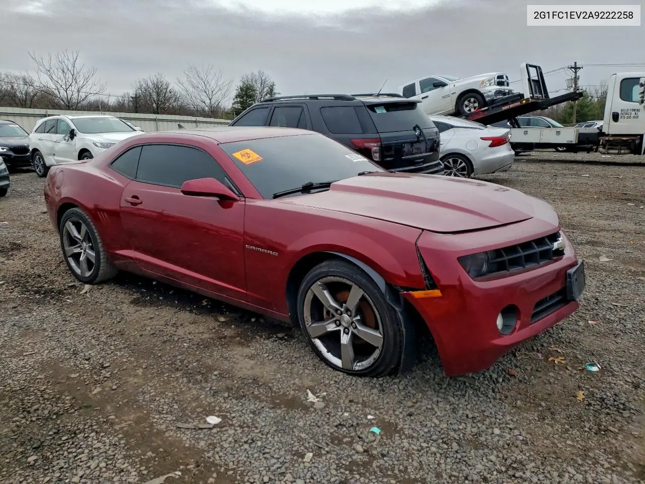 2G1FC1EV2A9222258 2010 Chevrolet Camaro Lt