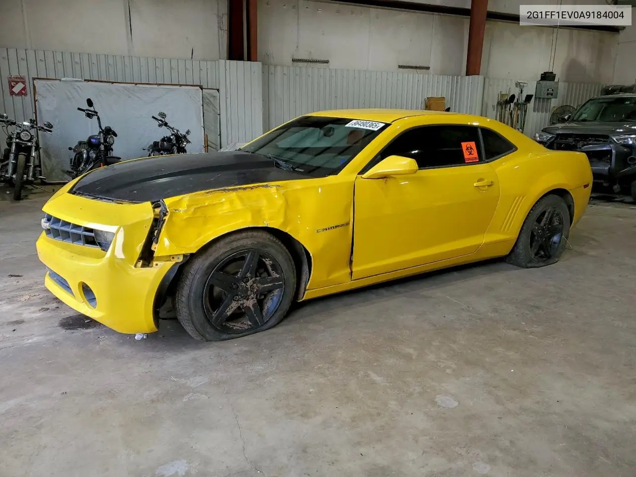 2G1FF1EV0A9184004 2010 Chevrolet Camaro Lt