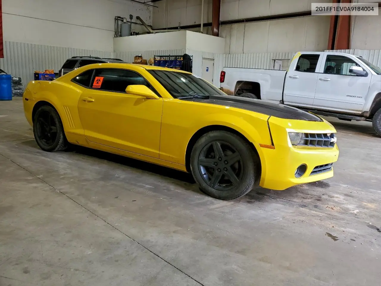 2G1FF1EV0A9184004 2010 Chevrolet Camaro Lt