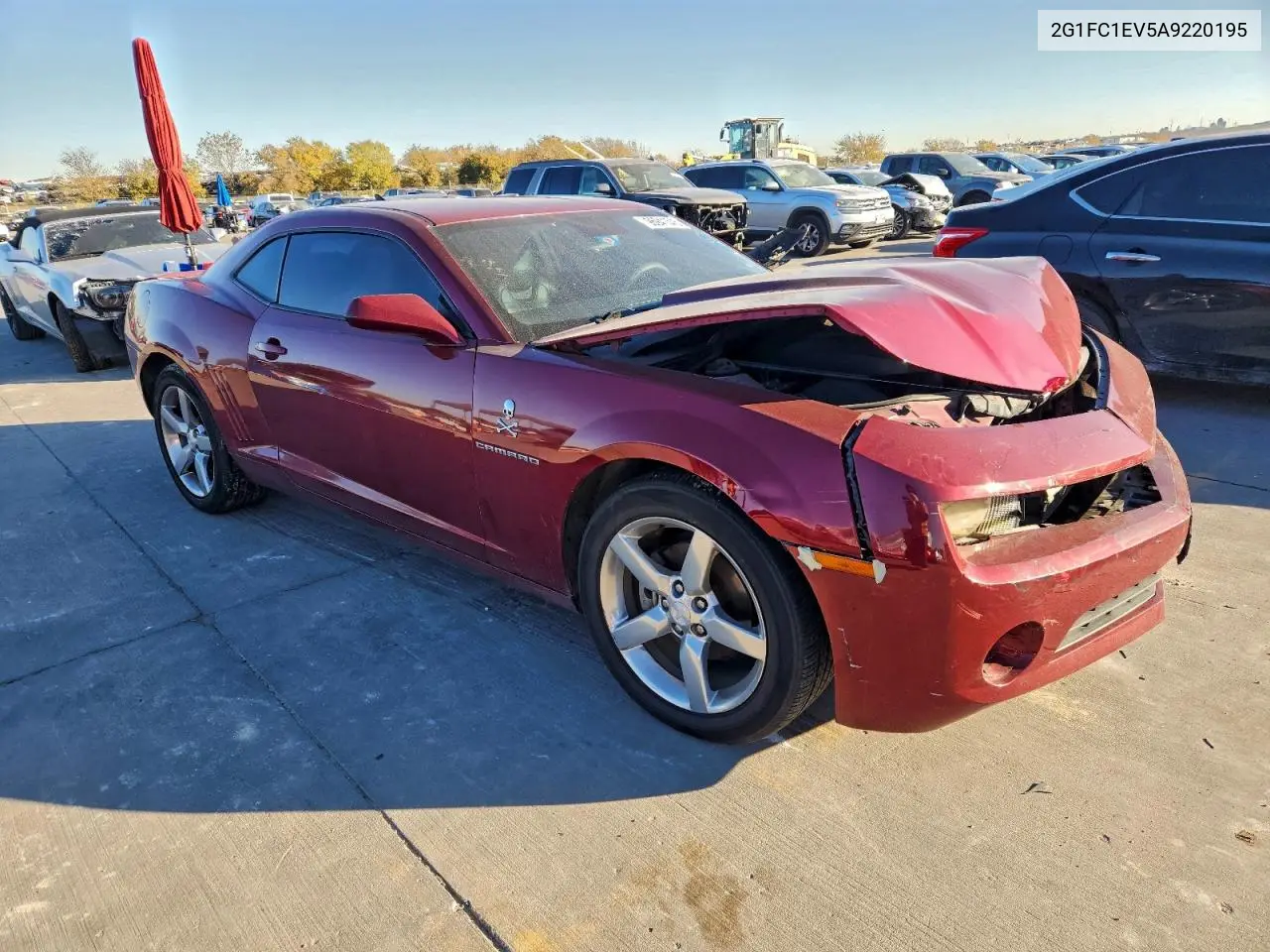 2G1FC1EV5A9220195 2010 Chevrolet Camaro Lt