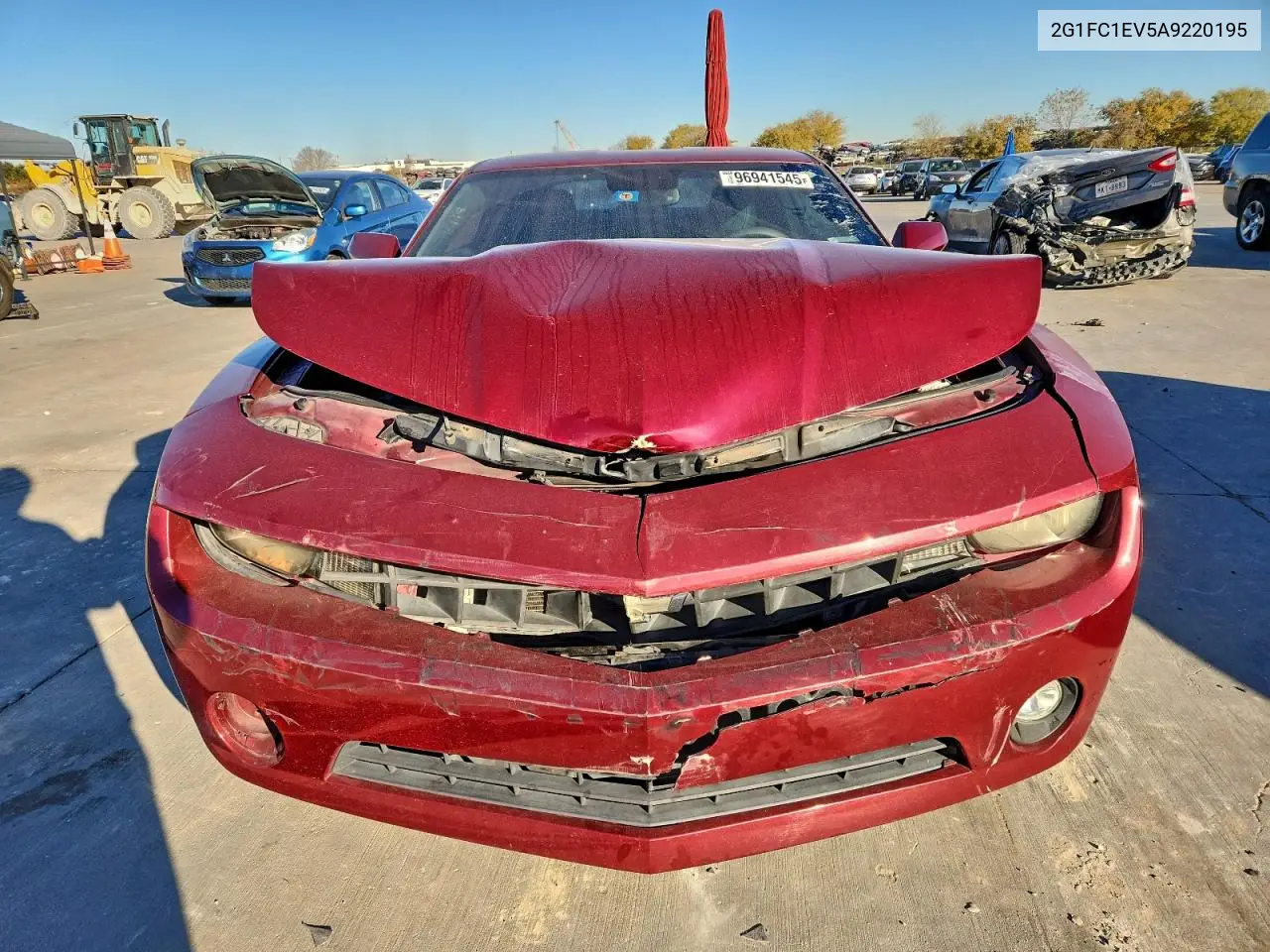 2G1FC1EV5A9220195 2010 Chevrolet Camaro Lt