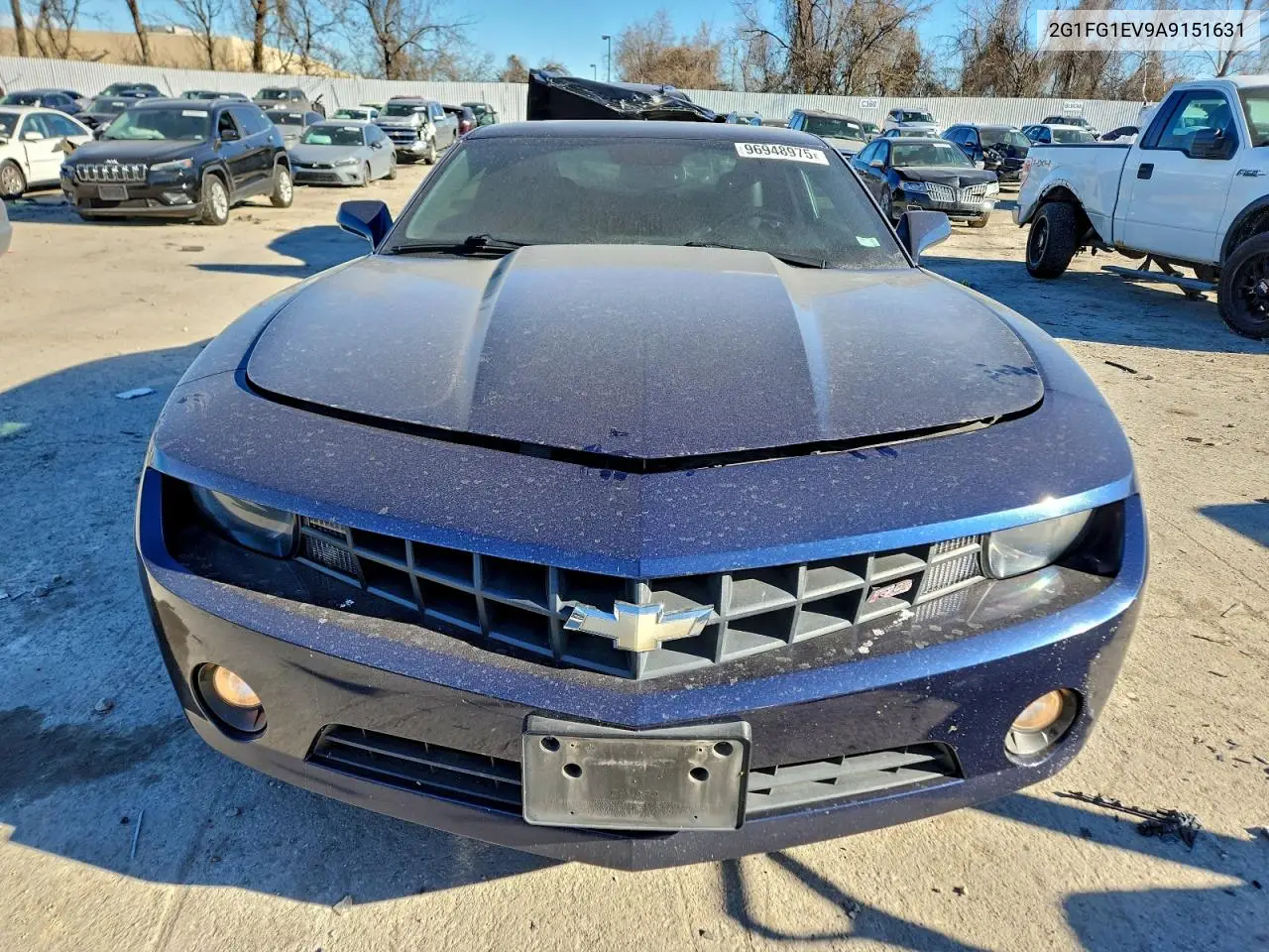 2G1FG1EV9A9151631 2010 Chevrolet Camaro Lt