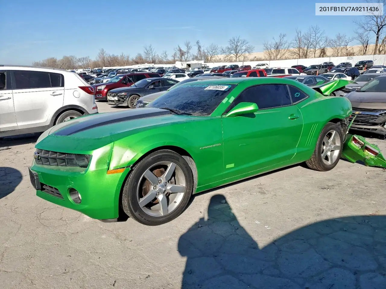2G1FB1EV7A9211436 2010 Chevrolet Camaro Lt