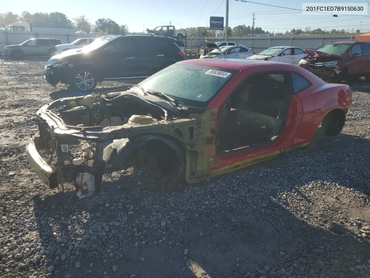2G1FC1ED7B9150630 2011 Chevrolet Camaro Lt
