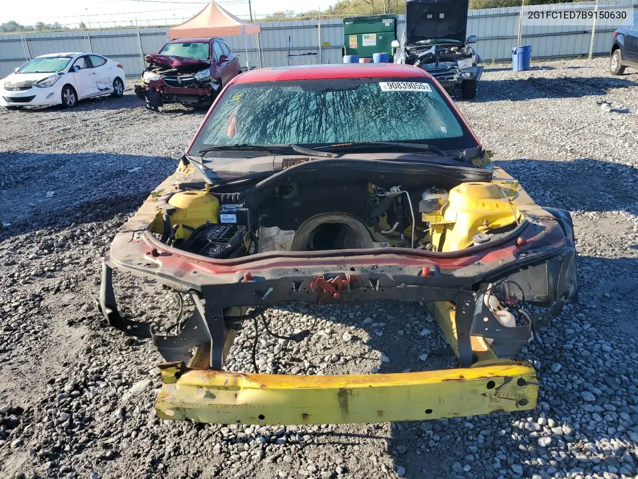 2G1FC1ED7B9150630 2011 Chevrolet Camaro Lt