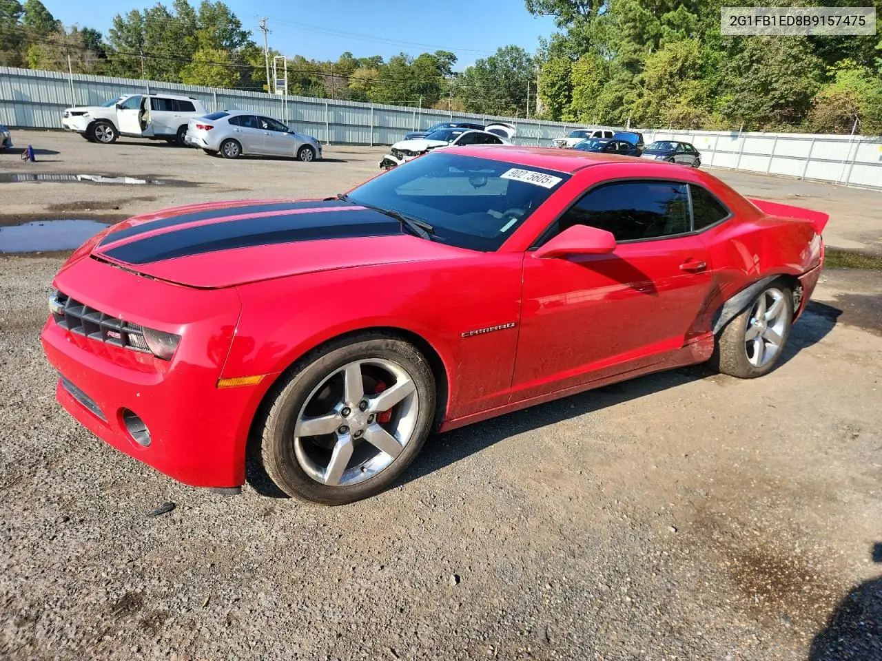 2G1FB1ED8B9157475 2011 Chevrolet Camaro Lt