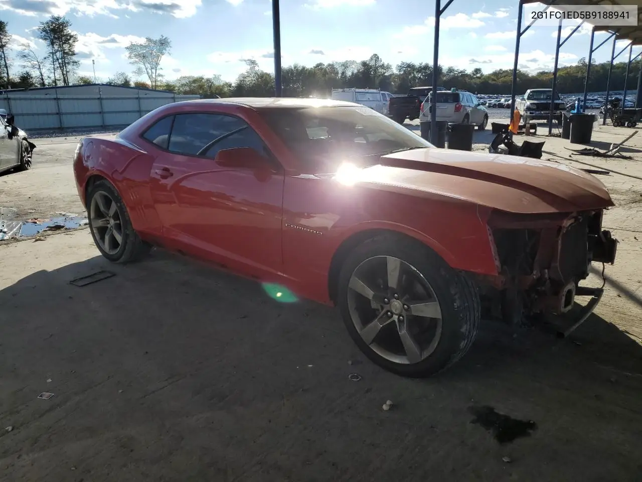 2G1FC1ED5B9188941 2011 Chevrolet Camaro Lt