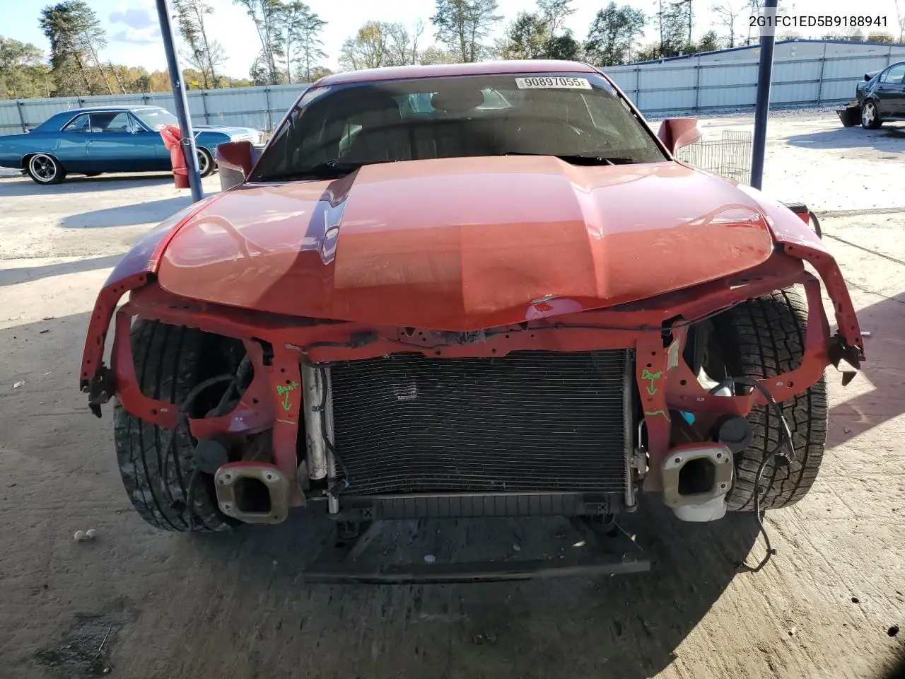 2G1FC1ED5B9188941 2011 Chevrolet Camaro Lt