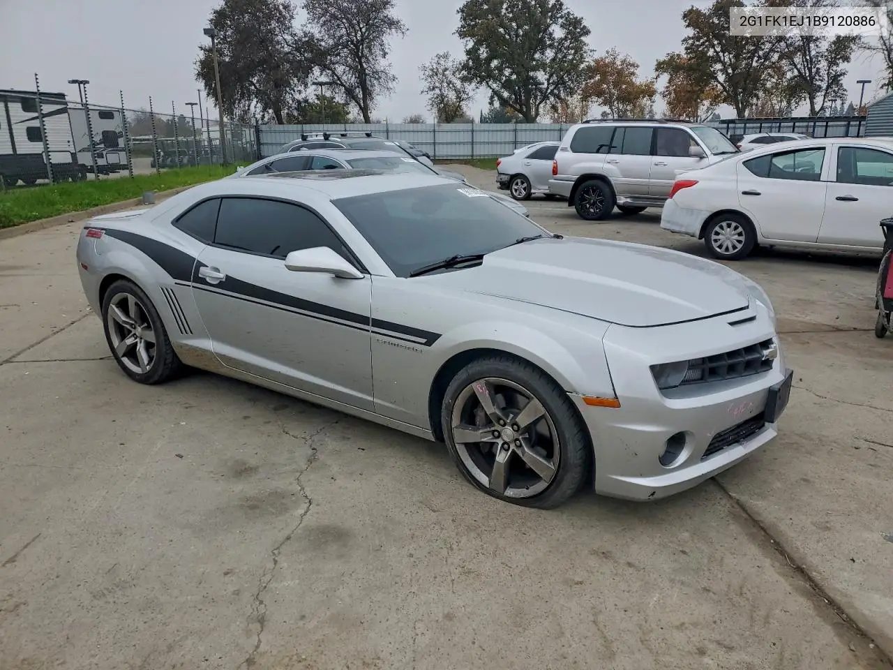 2G1FK1EJ1B9120886 2011 Chevrolet Camaro 2Ss
