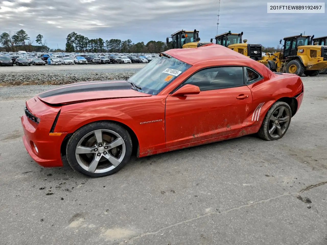 2G1FT1EW8B9192497 2011 Chevrolet Camaro 2Ss