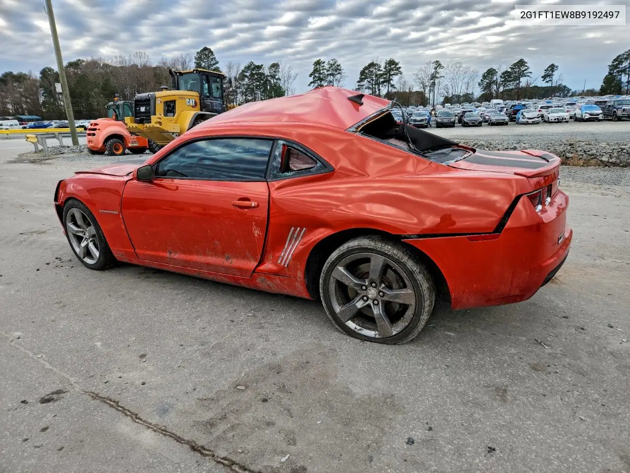 2G1FT1EW8B9192497 2011 Chevrolet Camaro 2Ss