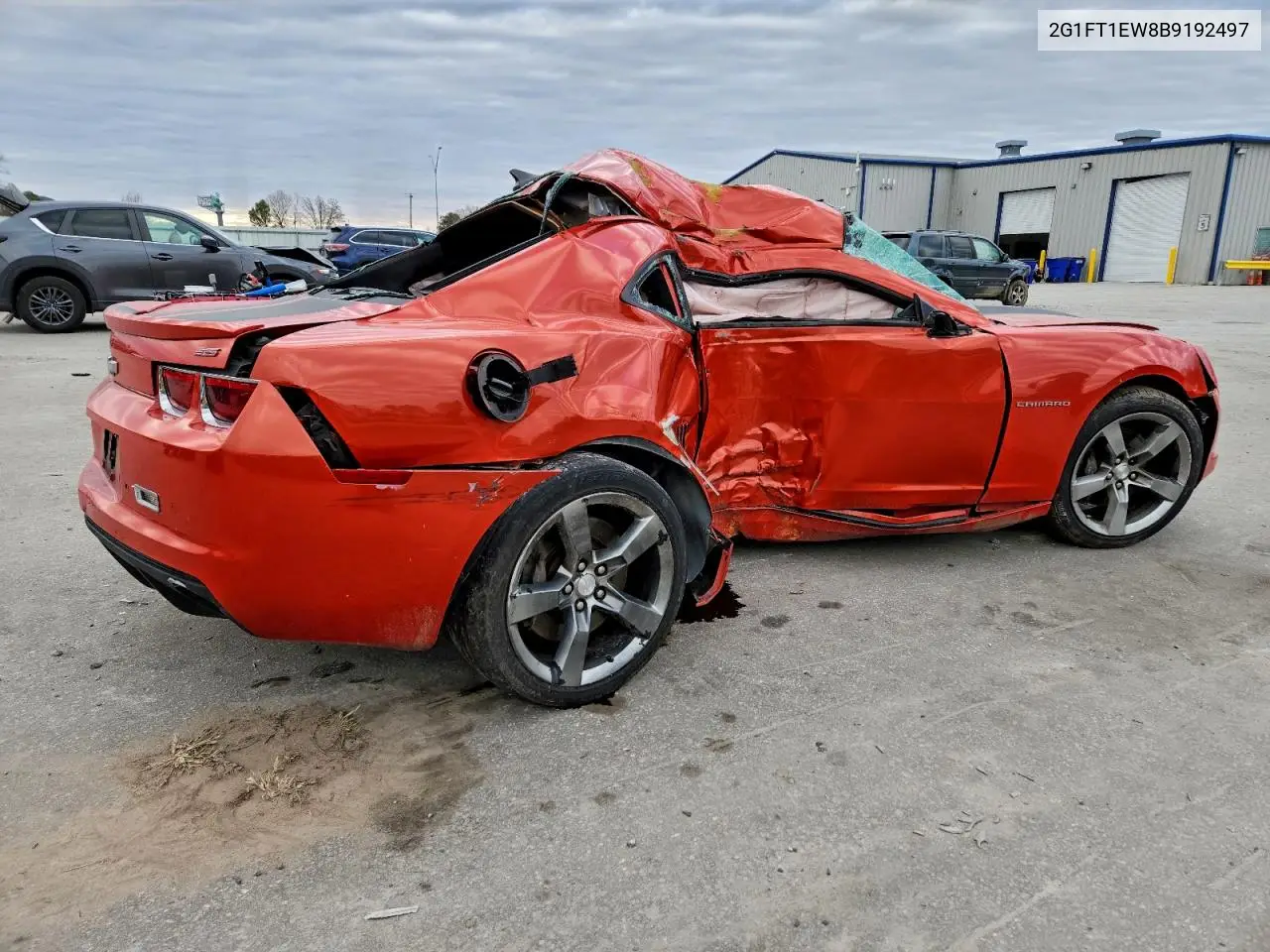 2G1FT1EW8B9192497 2011 Chevrolet Camaro 2Ss