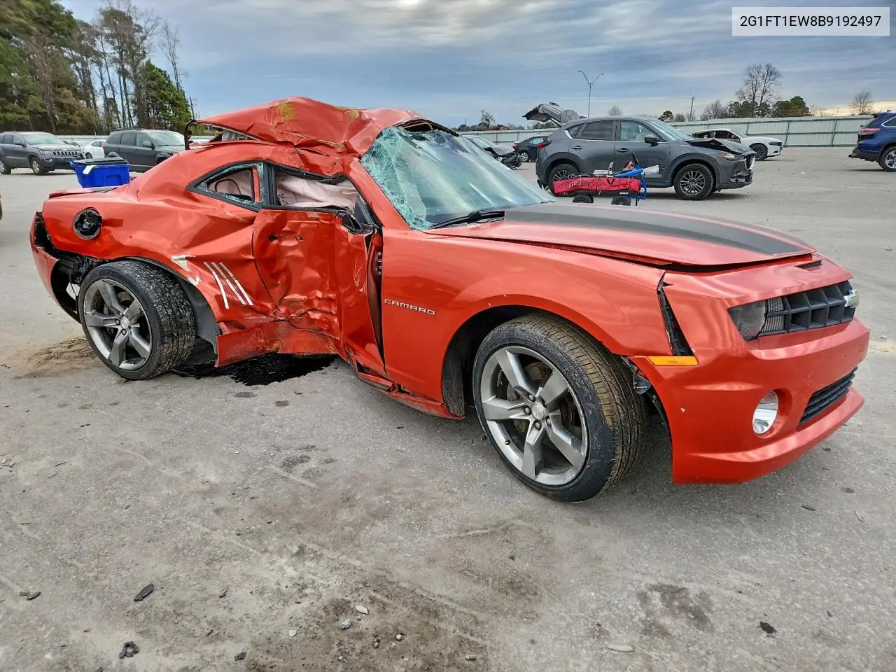 2G1FT1EW8B9192497 2011 Chevrolet Camaro 2Ss