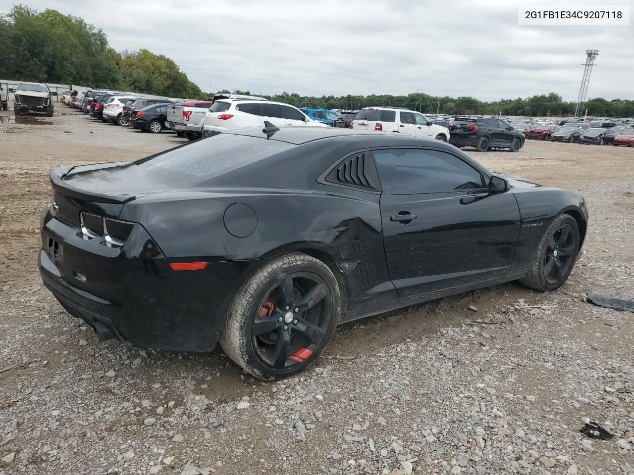 2012 Chevrolet Camaro Lt VIN: 2G1FB1E34C9207118 Lot: 72384784