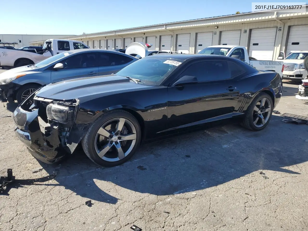 2G1FJ1EJ7C9163777 2012 Chevrolet Camaro Ss