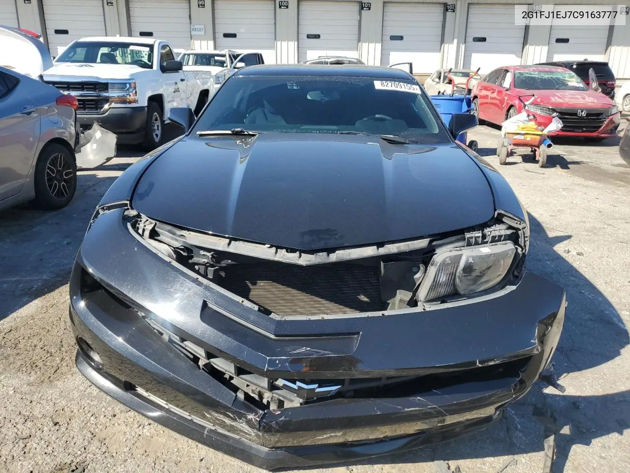 2G1FJ1EJ7C9163777 2012 Chevrolet Camaro Ss