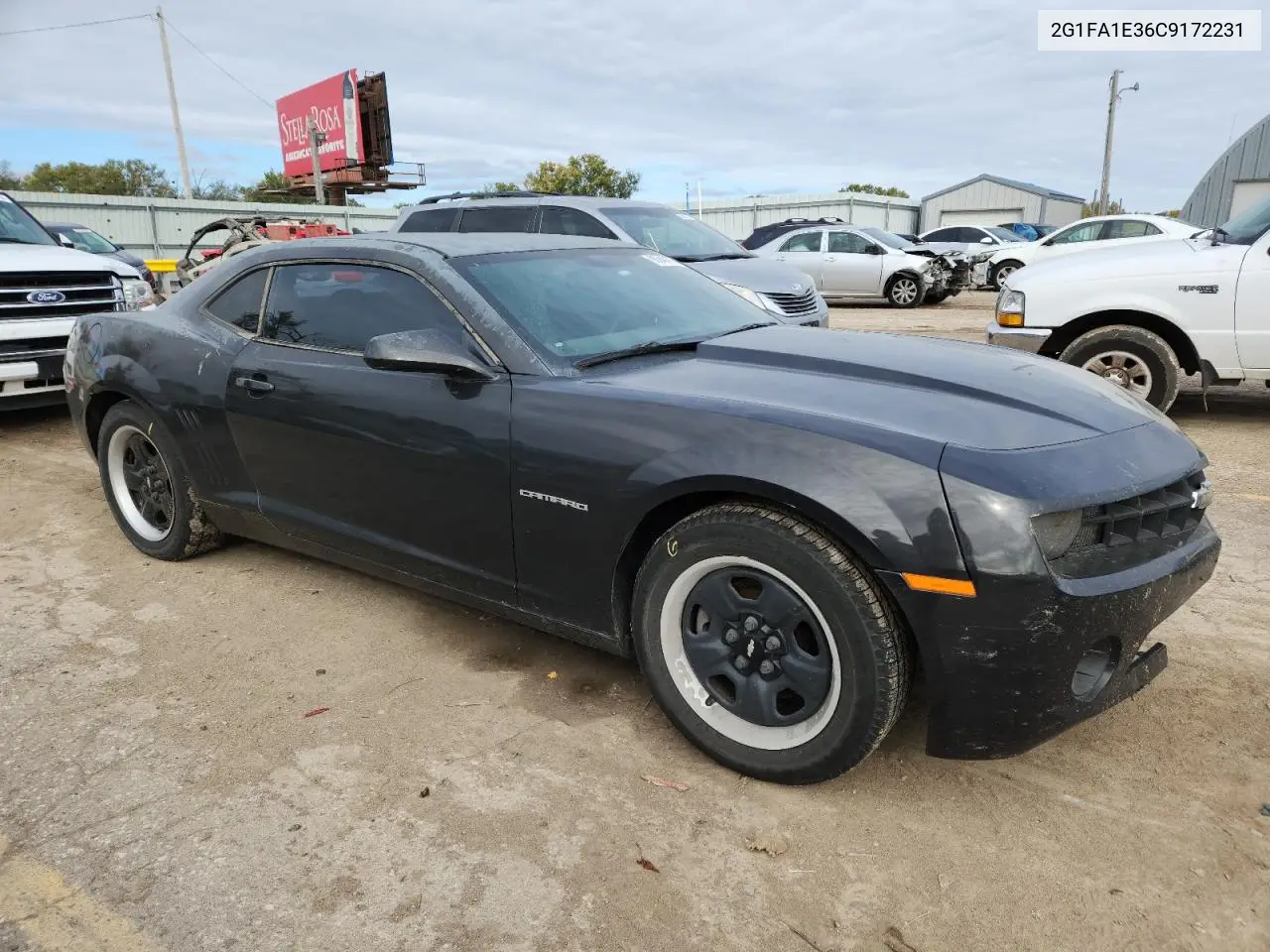 2G1FA1E36C9172231 2012 Chevrolet Camaro Ls