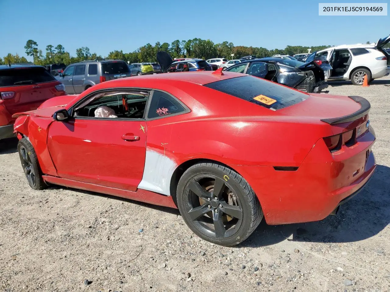 2G1FK1EJ5C9194569 2012 Chevrolet Camaro 2Ss
