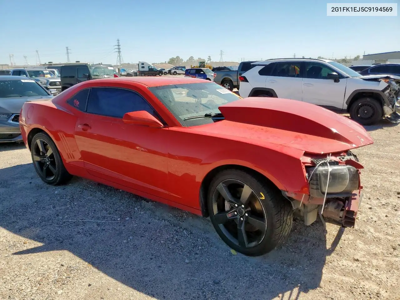 2G1FK1EJ5C9194569 2012 Chevrolet Camaro 2Ss