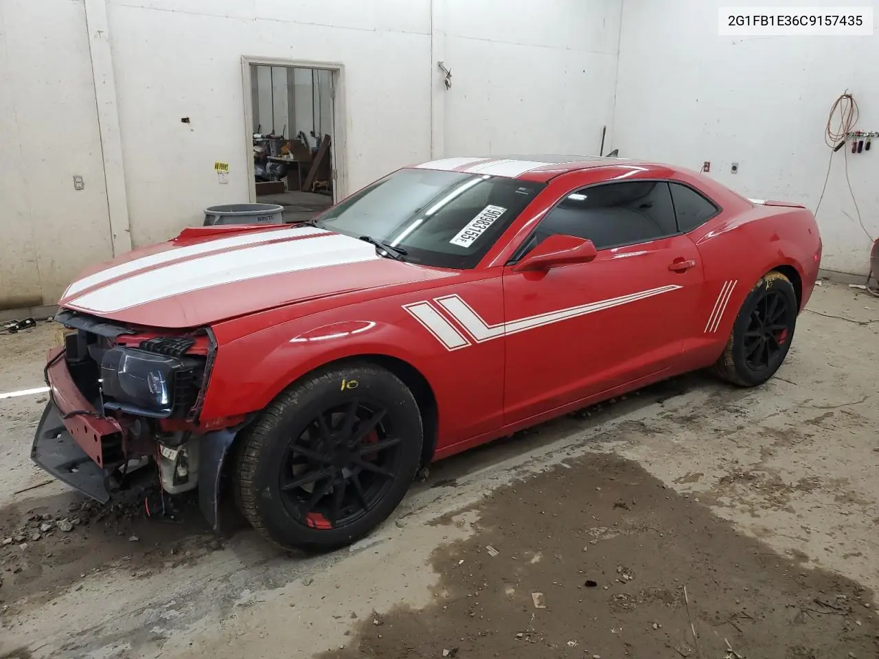 2G1FB1E36C9157435 2012 Chevrolet Camaro Lt