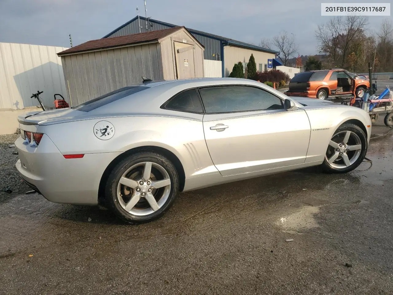 2G1FB1E39C9117687 2012 Chevrolet Camaro Lt