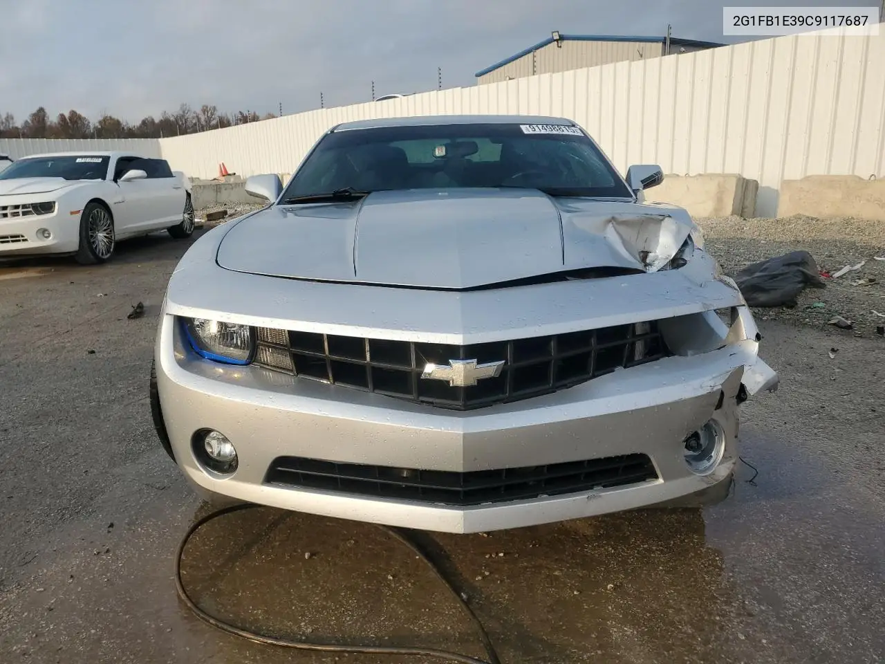 2G1FB1E39C9117687 2012 Chevrolet Camaro Lt