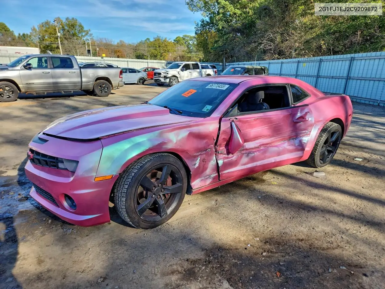 2G1FJ1EJ2C9209872 2012 Chevrolet Camaro Ss