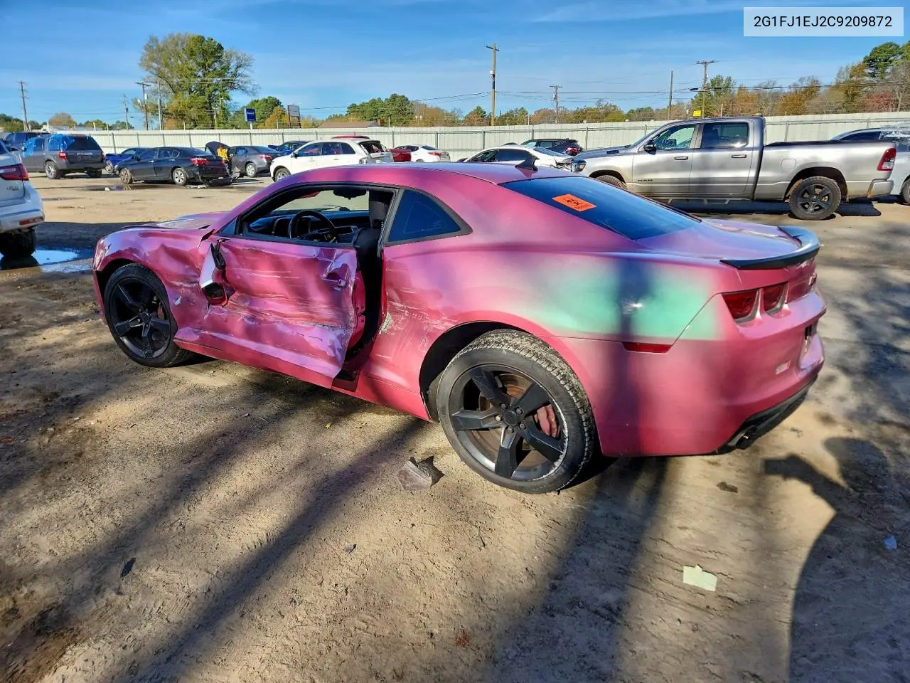 2G1FJ1EJ2C9209872 2012 Chevrolet Camaro Ss