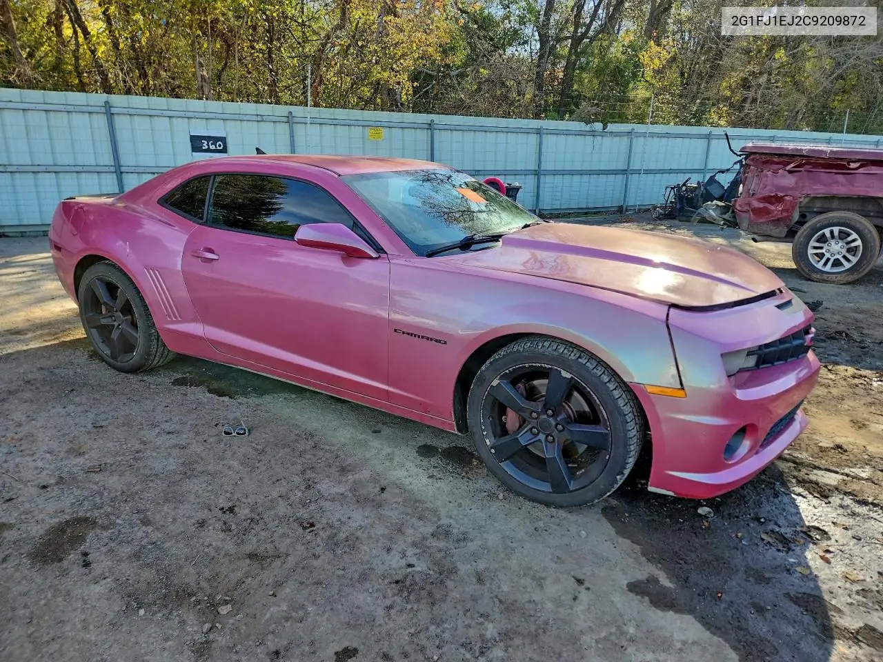 2G1FJ1EJ2C9209872 2012 Chevrolet Camaro Ss