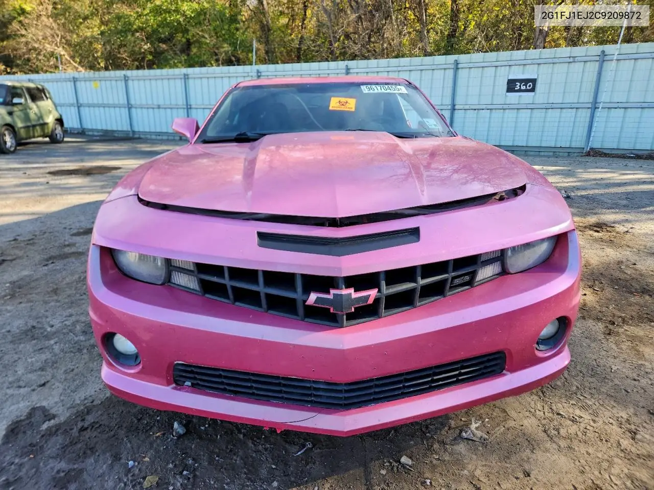 2G1FJ1EJ2C9209872 2012 Chevrolet Camaro Ss