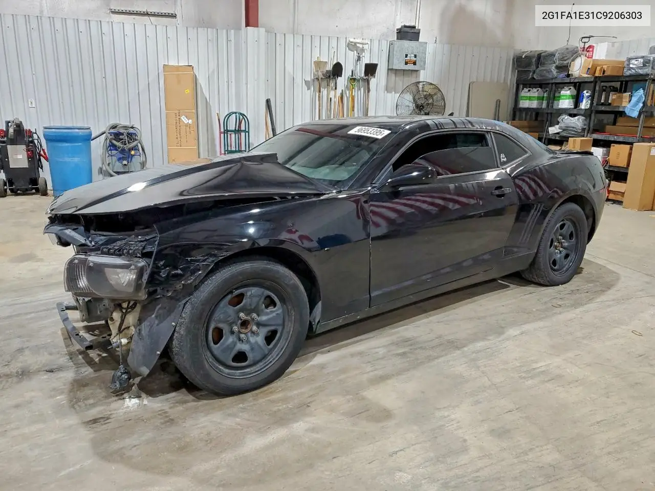 2G1FA1E31C9206303 2012 Chevrolet Camaro Ls