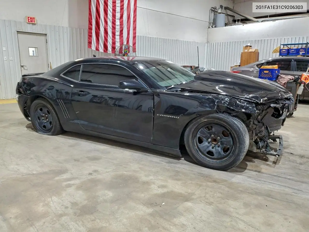 2G1FA1E31C9206303 2012 Chevrolet Camaro Ls