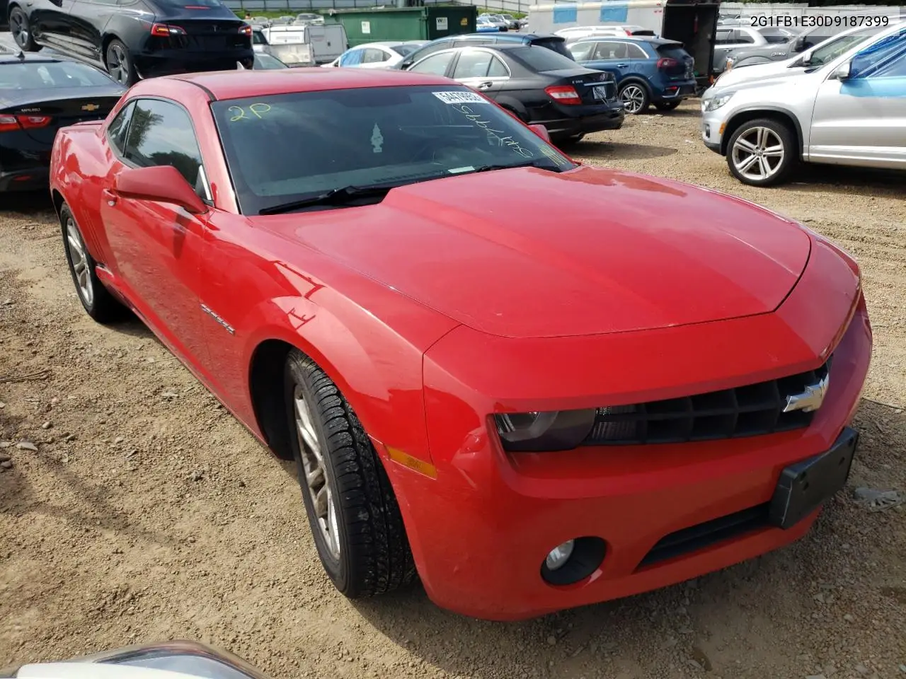 2013 Chevrolet Camaro Lt VIN: 2G1FB1E30D9187399 Lot: 54479952