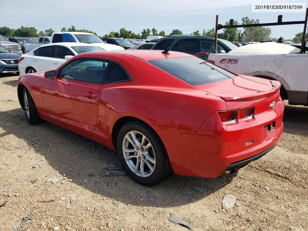 2013 Chevrolet Camaro Lt VIN: 2G1FB1E30D9187399 Lot: 54479952