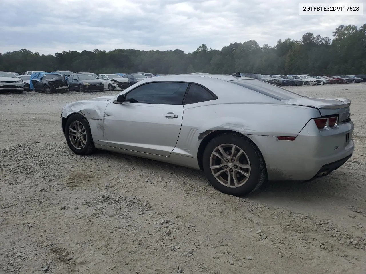 2013 Chevrolet Camaro Lt VIN: 2G1FB1E32D9117628 Lot: 71973284