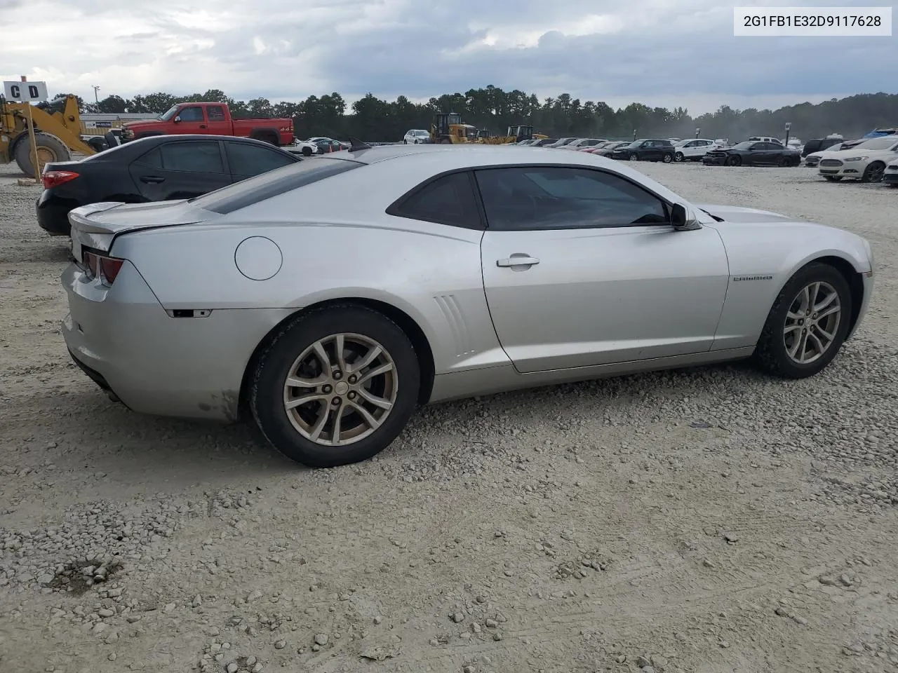 2013 Chevrolet Camaro Lt VIN: 2G1FB1E32D9117628 Lot: 71973284