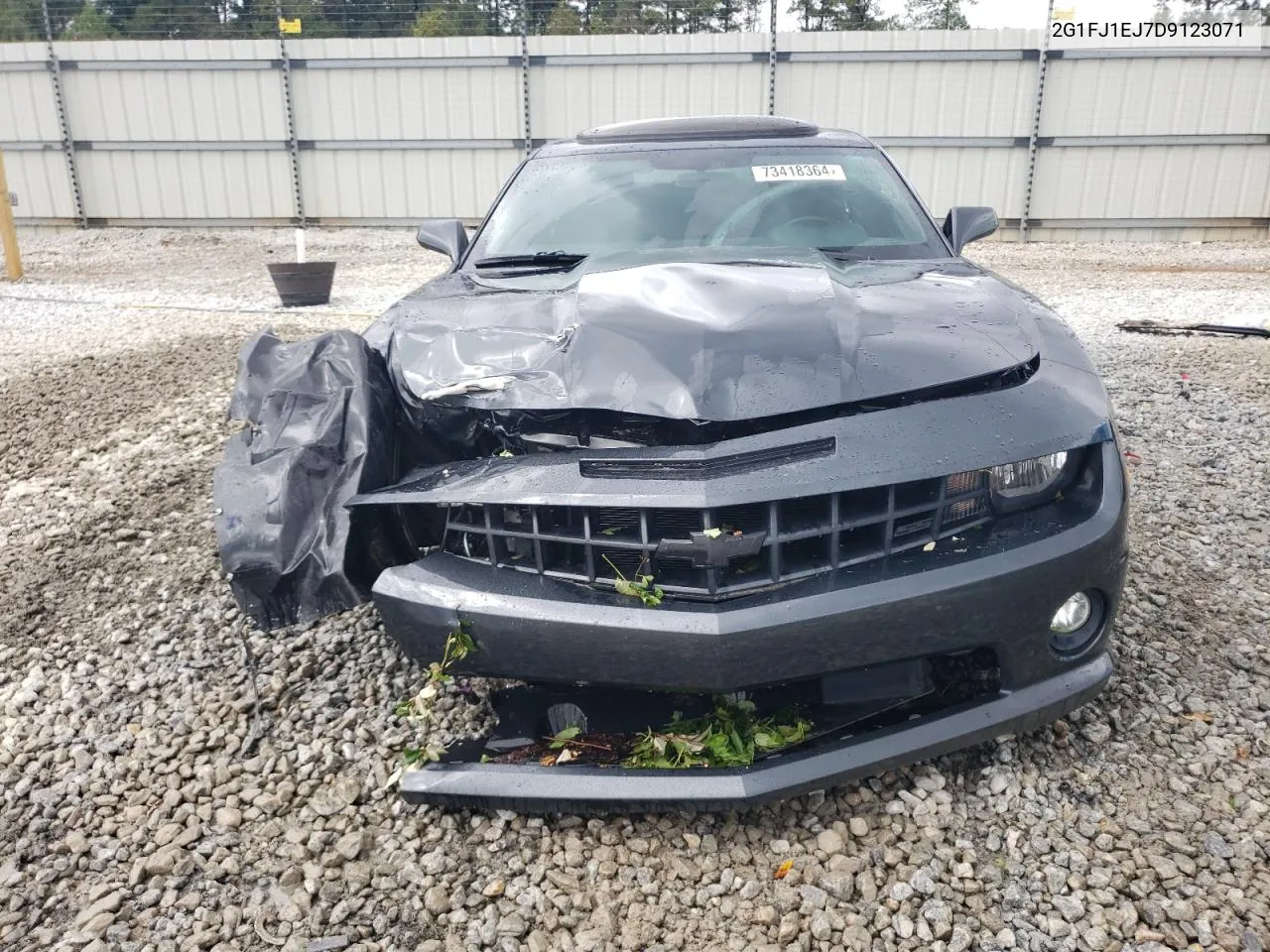 2G1FJ1EJ7D9123071 2013 Chevrolet Camaro Ss