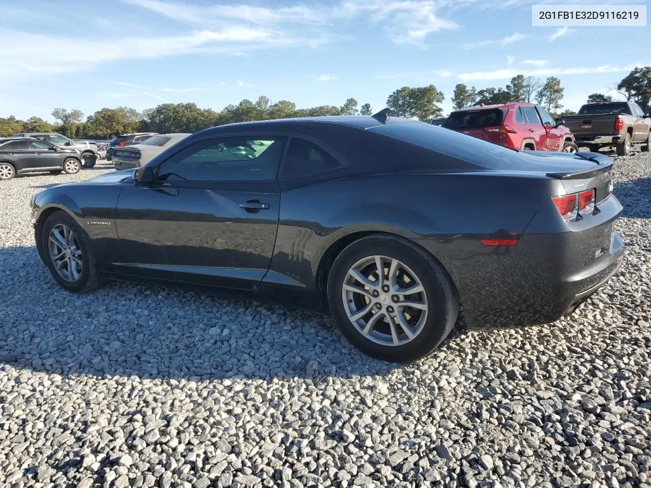 2G1FB1E32D9116219 2013 Chevrolet Camaro Lt