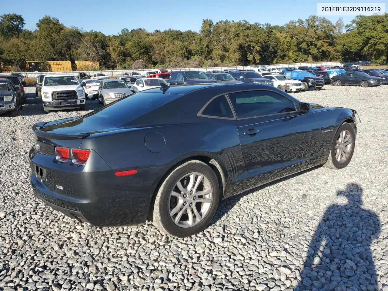 2G1FB1E32D9116219 2013 Chevrolet Camaro Lt