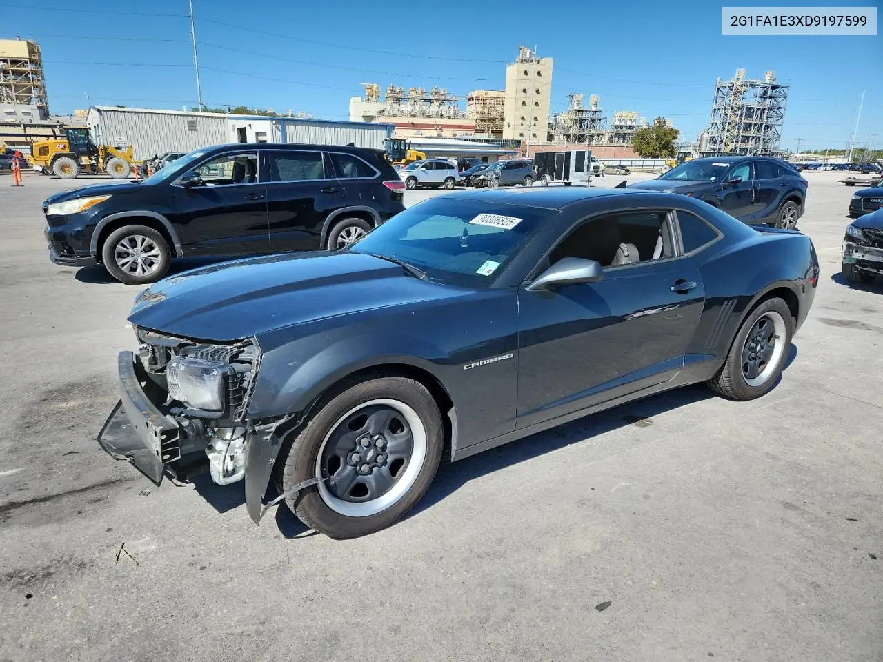 2G1FA1E3XD9197599 2013 Chevrolet Camaro Ls