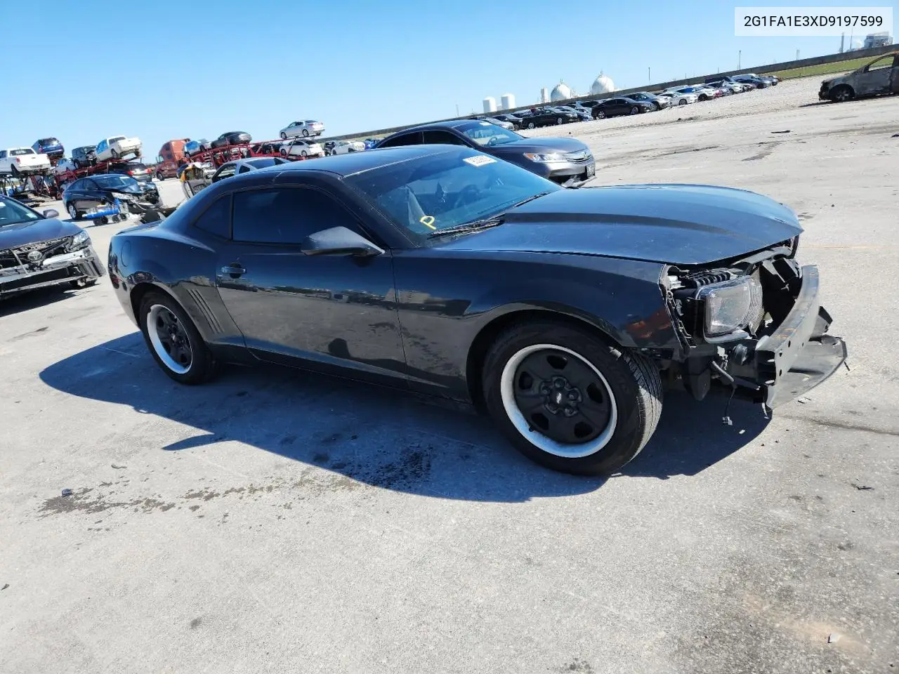2G1FA1E3XD9197599 2013 Chevrolet Camaro Ls