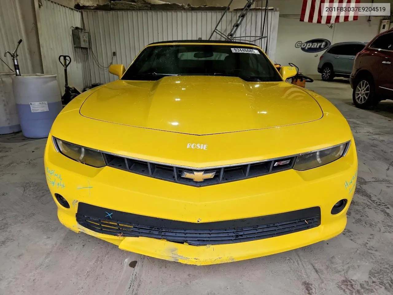 2G1FB3D37E9204519 2014 Chevrolet Camaro Lt