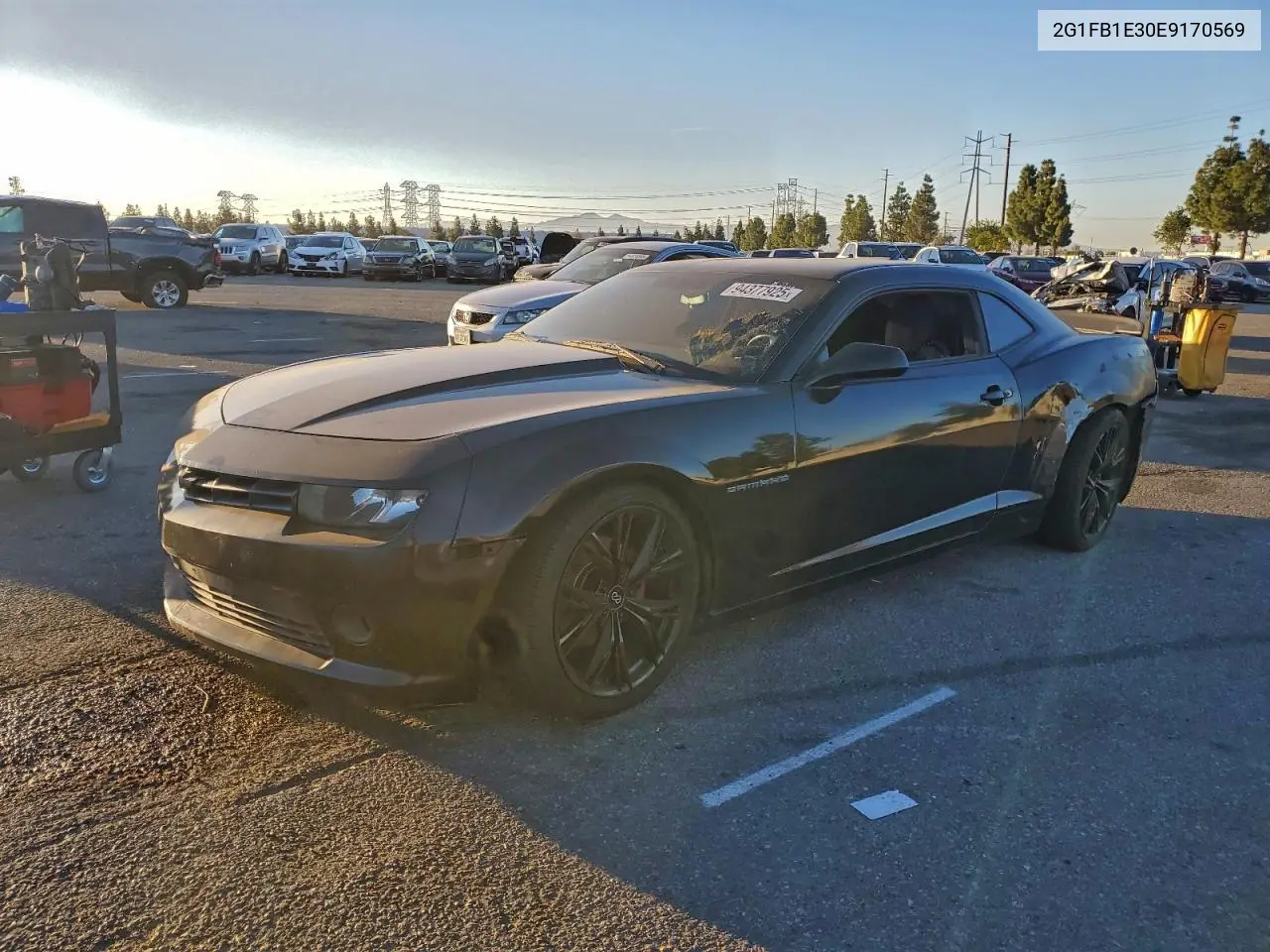 2G1FB1E30E9170569 2014 Chevrolet Camaro Lt