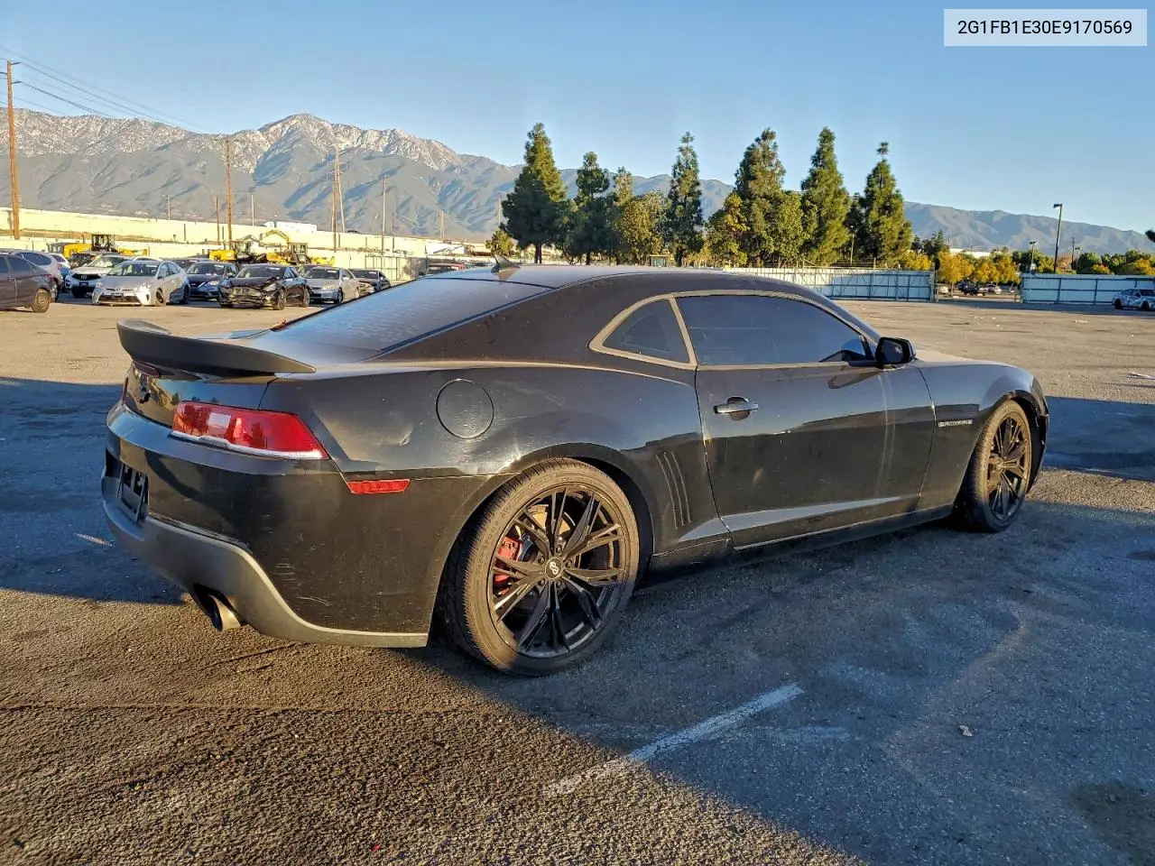 2G1FB1E30E9170569 2014 Chevrolet Camaro Lt
