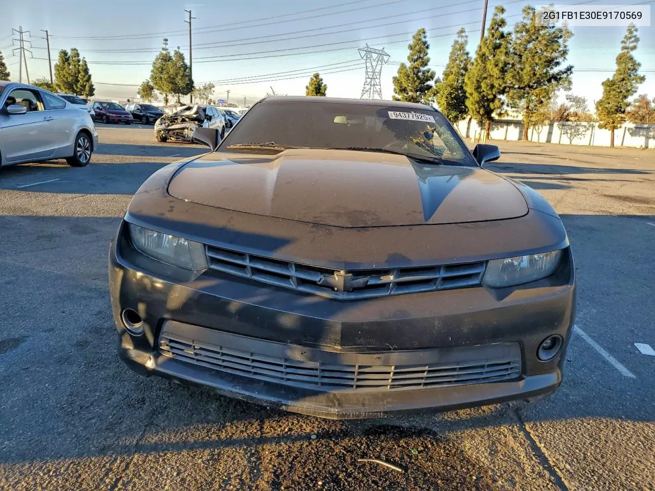 2G1FB1E30E9170569 2014 Chevrolet Camaro Lt